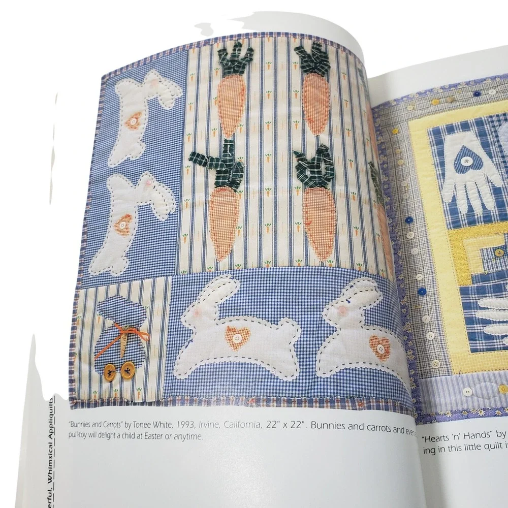Appliquilt Whimsical One-Step Applique and Quilting Tonee 1993 Vintage Book